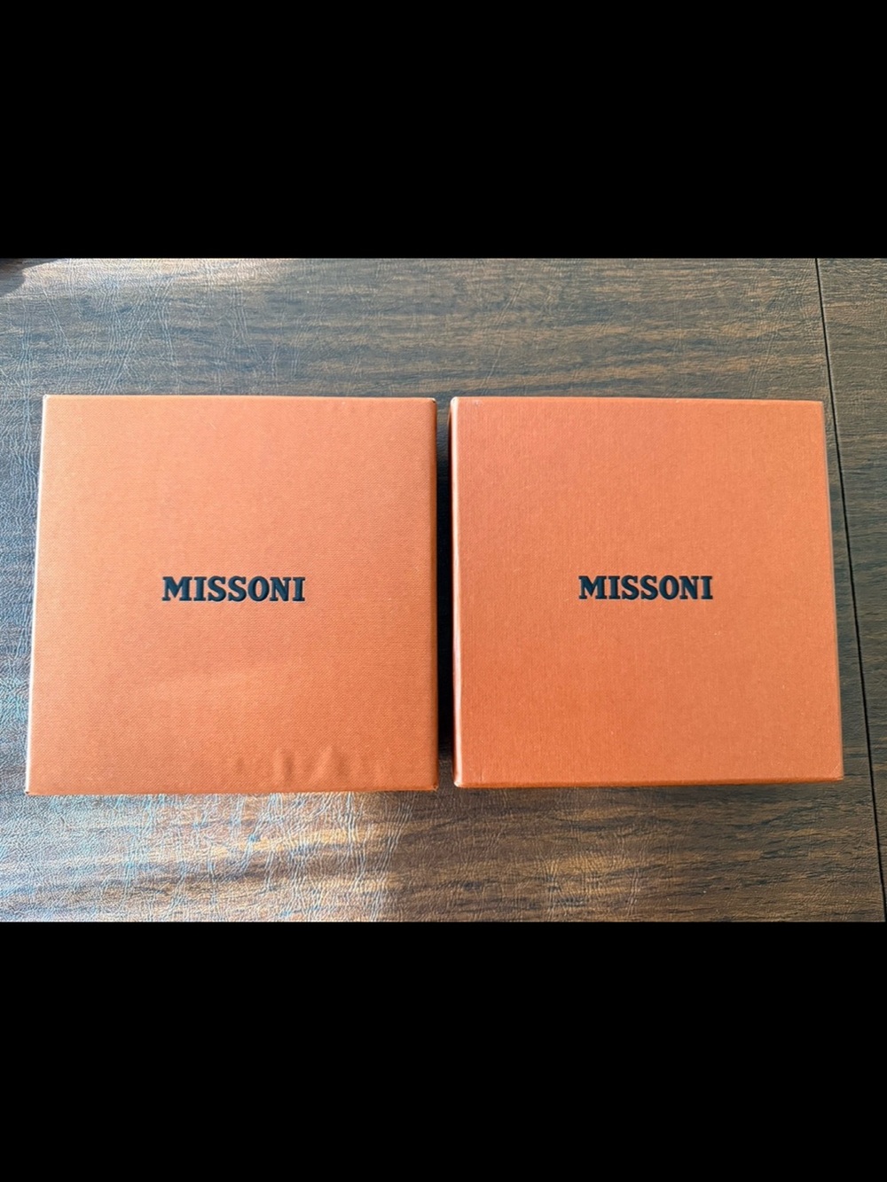 Set of 2 MISSONI gift boxes!